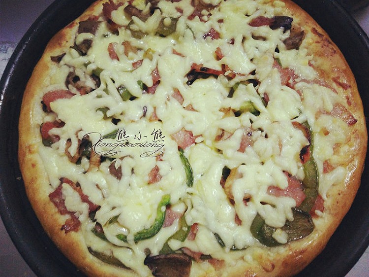 Pizza—我喜欢的披萨饼底的做法