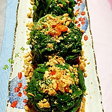 果仁蒜泥菠菜