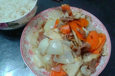 杏鲍菇牛肉片