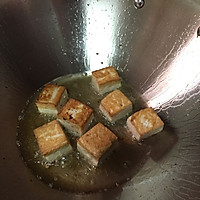 #大喜大牛肉粉试用#酸菜肉末烧豆腐的做法图解3