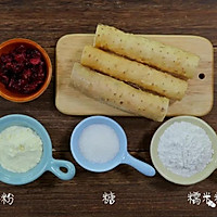 奶香蔓越莓饼 宝宝辅食食谱的做法图解1