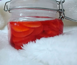 玫瑰糖醋渍樱桃萝卜的做法