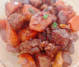 #豪吉小香风 做菜超吃香#胡萝卜烧牛肉的做法