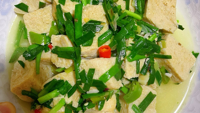 清炖冻豆腐，简单又好吃！