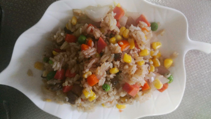 俩闺女最爱的黑胡椒炒饭牛肉