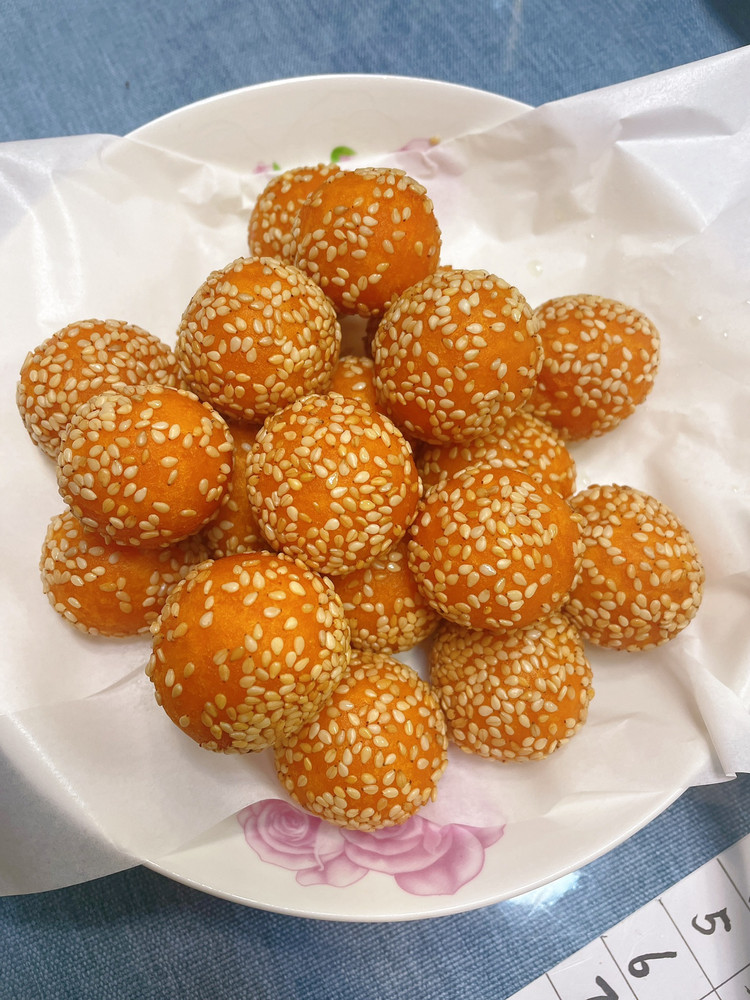 油炸红薯丸子的做法