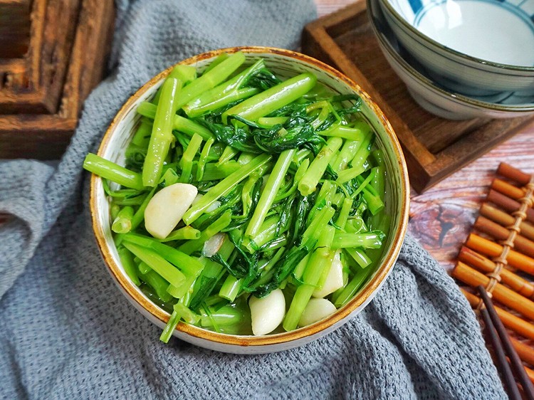 清炒空心菜的做法