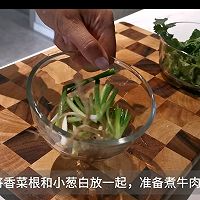 #春天的鲜味#香菜拌牛肉的做法图解4