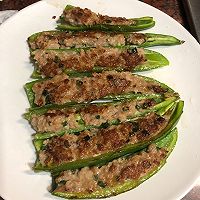 胡大厨的虎皮青椒酿肉的做法图解11