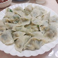 韭菜鸡蛋木耳虾仁饺子的做法图解21