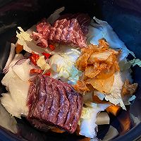 #给年味整点鲜的#《韩式牛肉豆腐锅》的做法图解4