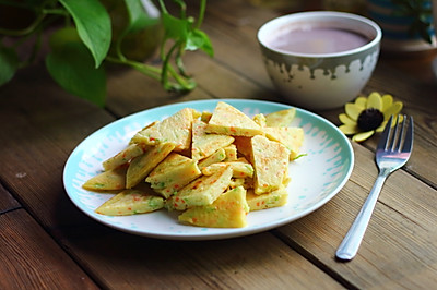 西葫芦鸡蛋饼