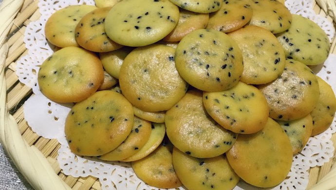 芝麻薄脆饼