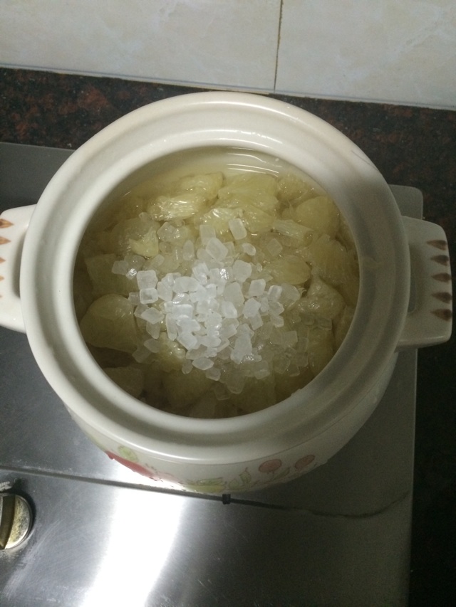 蜂蜜柚子茶的做法图解5