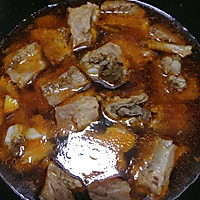 川辣酱排骨烧板栗的做法图解8