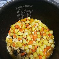 电饭锅版鸡肉土豆焖饭的做法图解9