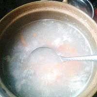 萝卜肉片粥的做法图解4