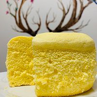 电高压锅版戚风蛋糕-牛奶/西柚酸奶口味的做法图解12