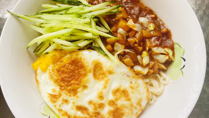 不用春酱的韩式炸酱面