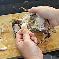 粤式葱姜炒蟹 | 做好螃蟹，从处理活蟹开始的做法图解6