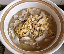 酸菜白肉的做法