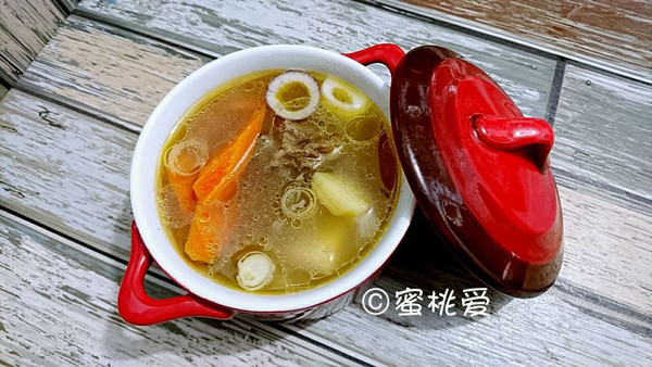 牛骨原汤蜜桃爱营养师私厨健康煮