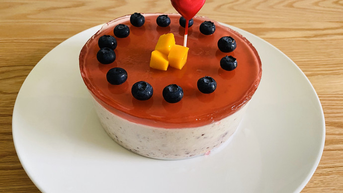 6寸蓝莓慕斯蛋糕