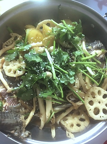简易“烤”鱼的做法