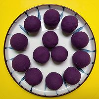 免开酥#紫薯桃花酥的做法图解6