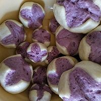 紫薯开花馒头的做法图解13