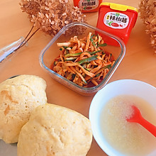#暖冬酱在手，嗨吃部队锅#韩式萝卜条咸菜