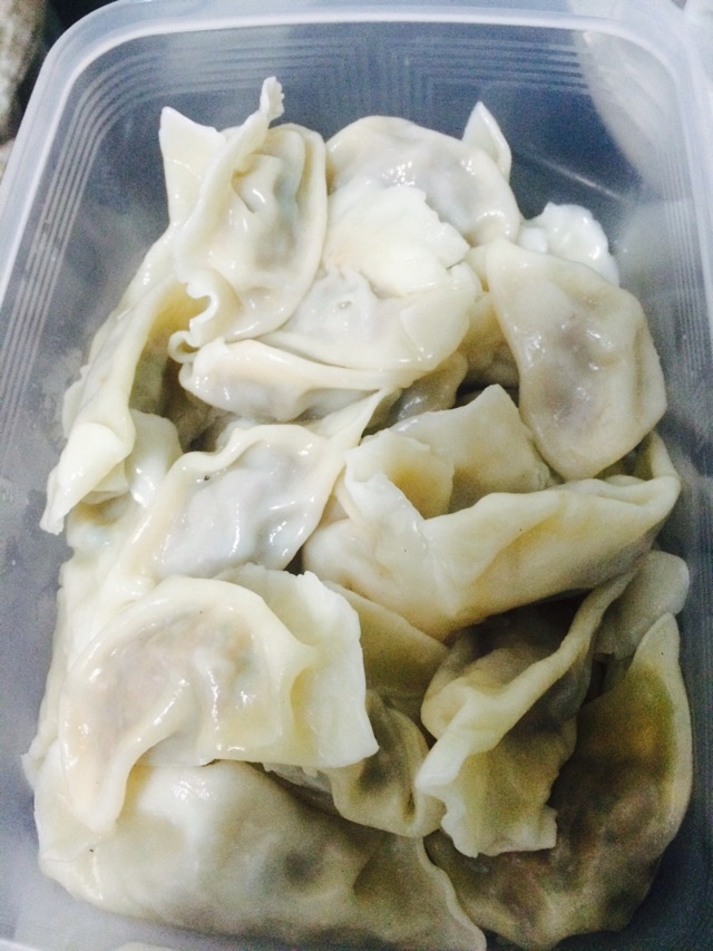 猪肉圆白菜饺子的做法图解6