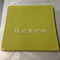 蛋糕卷第二课--抹茶草莓卷的做法图解14