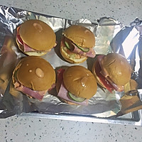 mini burger 迷你汉堡包的做法图解3