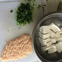 宝宝辅食—鸡汁豆腐的做法图解2