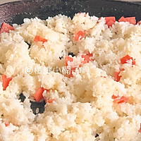 懒人版黑胡椒培根炒饭的做法图解3