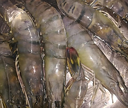 碳烤蒜蓉老虎虾，减脂美食馋到流口水的做法