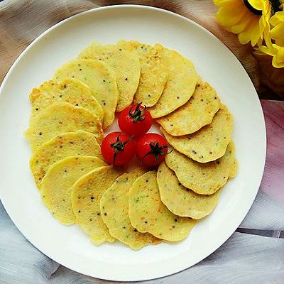 小米藜麦蔬菜饼
