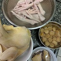 鲍鱼瑶柱花胶鸡汤的做法图解2