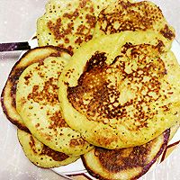 奶香玉米饼的做法图解4