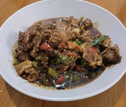 青椒炒鸭的做法