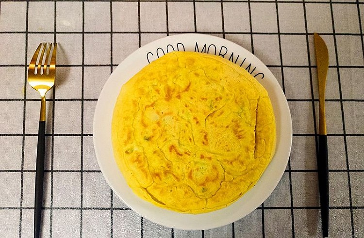 5分钟香葱鸡蛋饼（超软）的做法