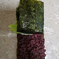 紫米鸡腿海苔卷的做法图解11
