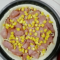 香肠玉米披萨的做法图解8