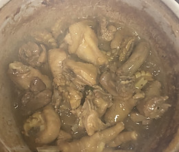 鲍鱼焖鸡的做法