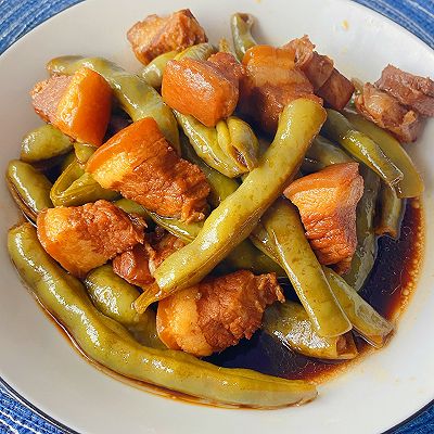 豆角烧肉