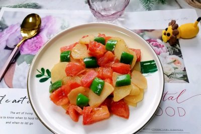 西红柿土豆片