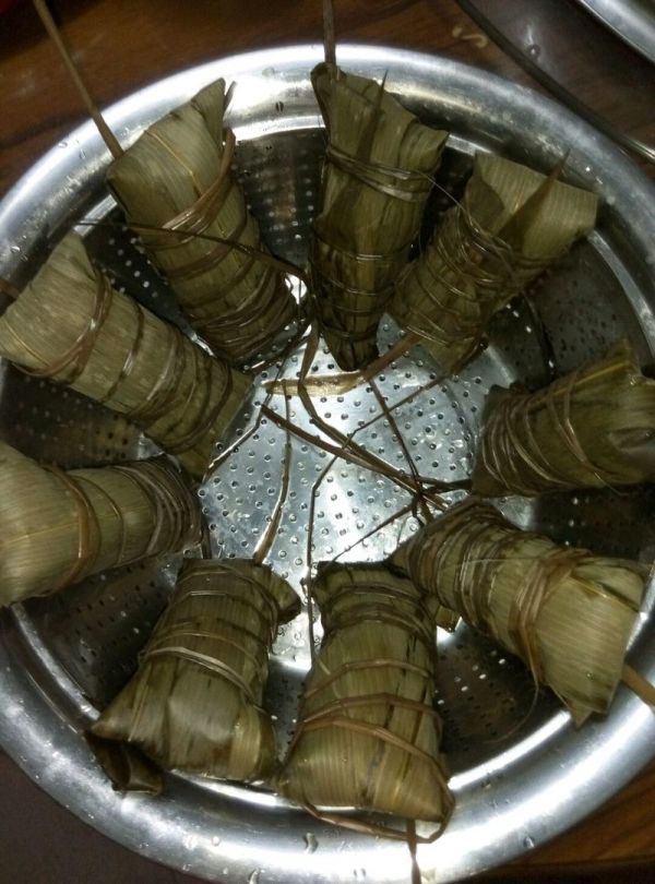 粤式粽（蛤蒌，绿豆，叉烧肉馅）