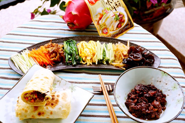 大喜大牛肉粉试用之【春饼】