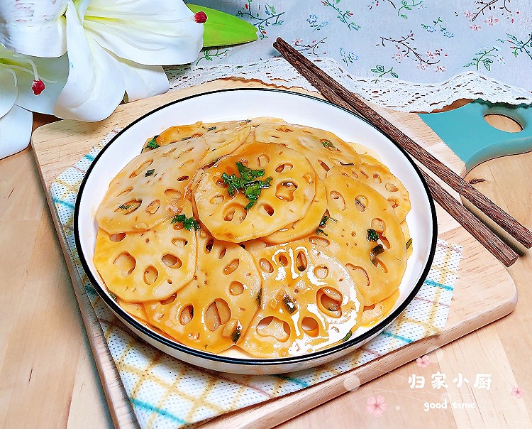 糖醋莲藕的做法